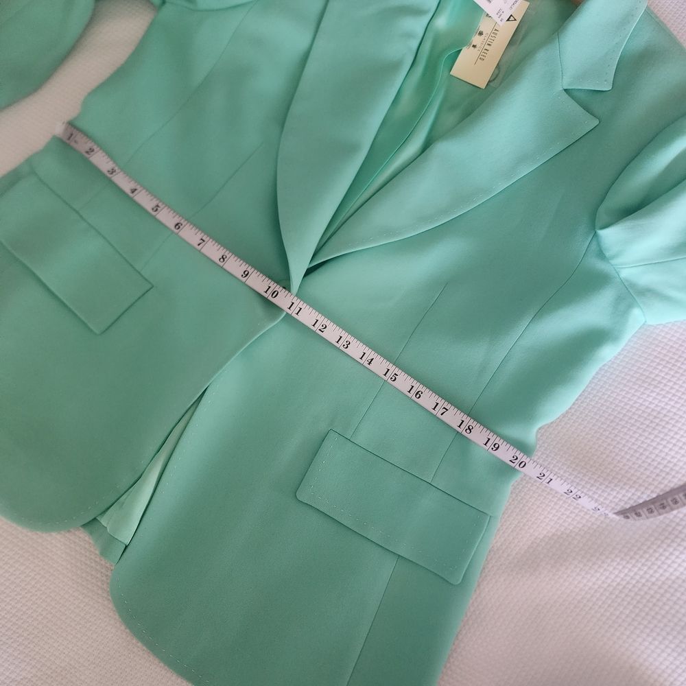 Austin Reed Wool Mint Green Blazer New With Tags - Picture 10 of 15